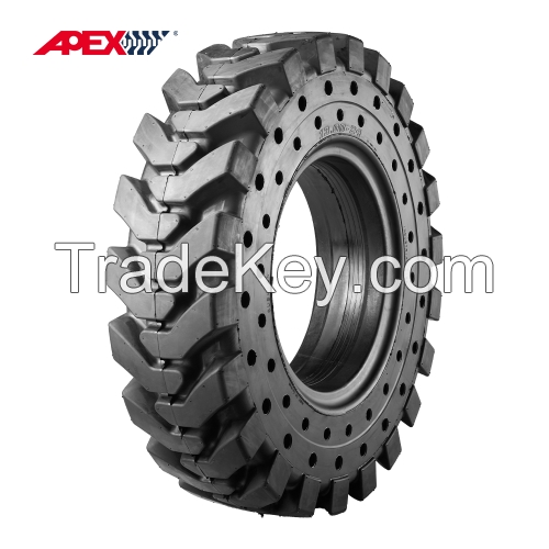 Solid Telehandler Tires For (12, 15, 16, 20, 24, 25 Inches)