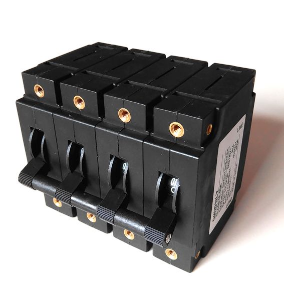 4 pole machine hydraulic magnetic miniature circuit breaker