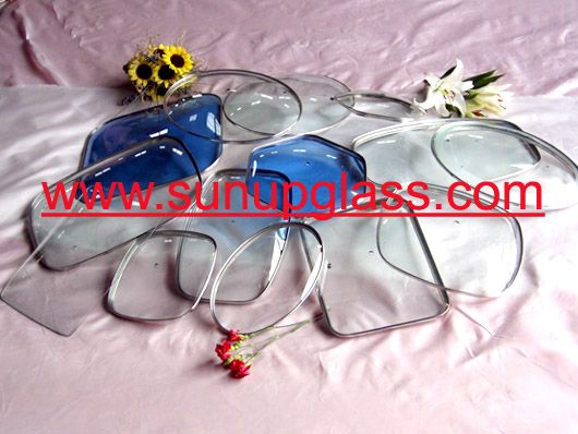 high quality oval shape glass lid