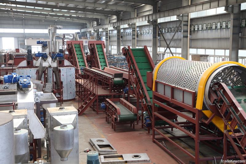 PET bottle recycling line