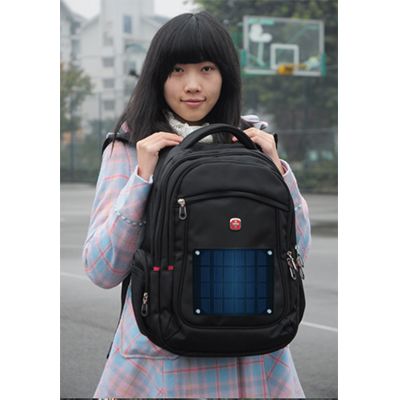 2watt solar backpack C-520U match with 2600mAh power bank