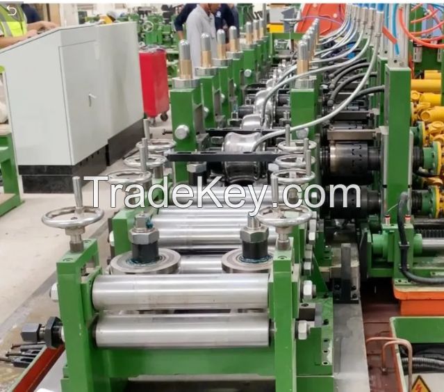 Longitudinal Seam High Frequency Welded Cold Formed Pipe Mill Line