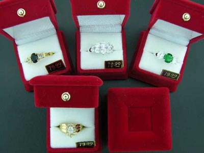 Wholesale QVC 24K Ladies Rings