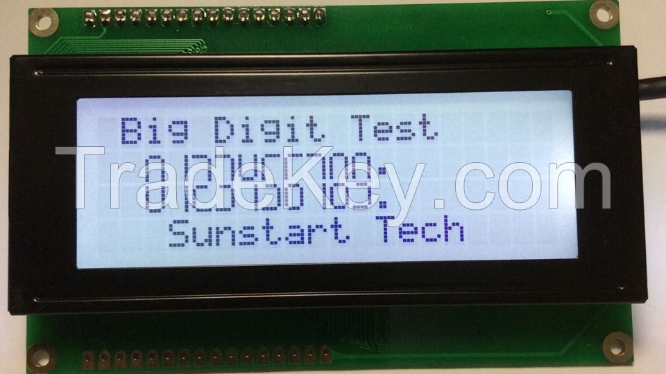 lcd2usb 20x4 LCD display 2004 USB LCD module