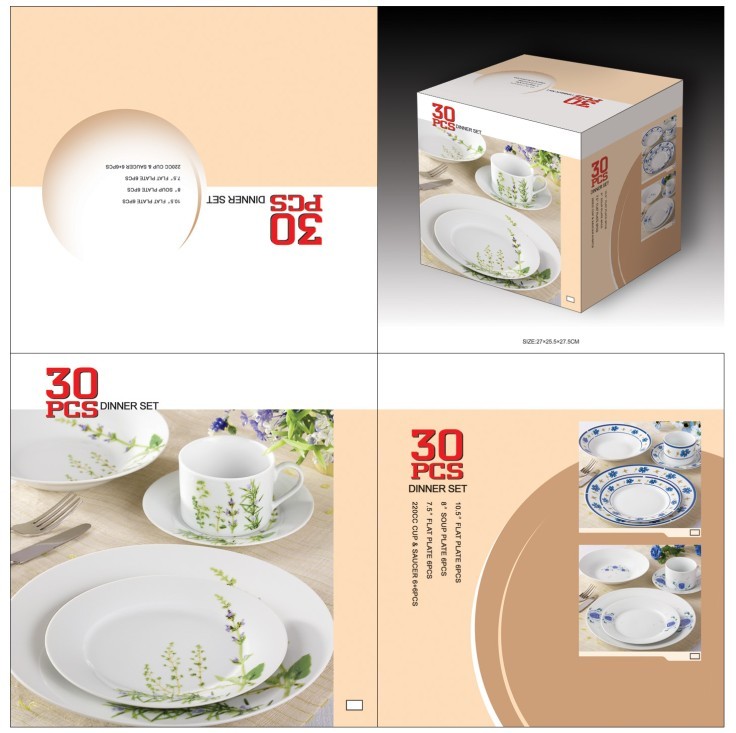 30PCS DINNER SET