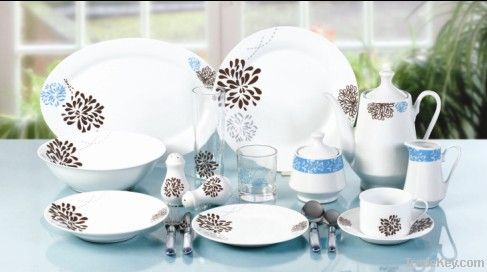 97pcs ceramic porcelain dinner set