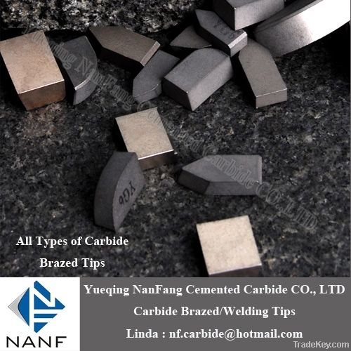 carbide brazed tips