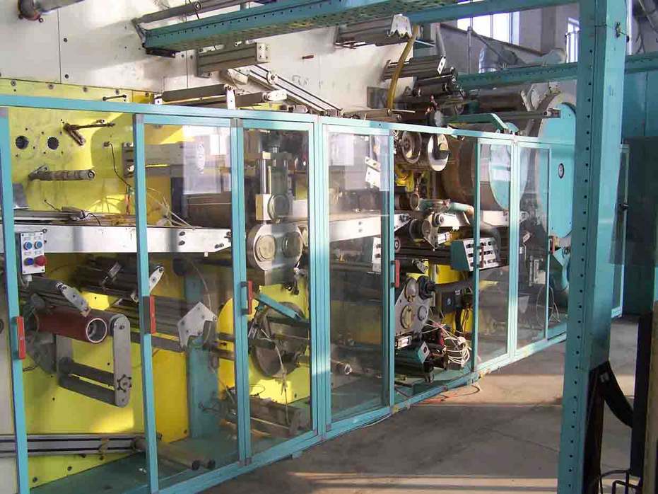 USED DIATEC BABY DIAPER PRODUCTION LINE, Italy