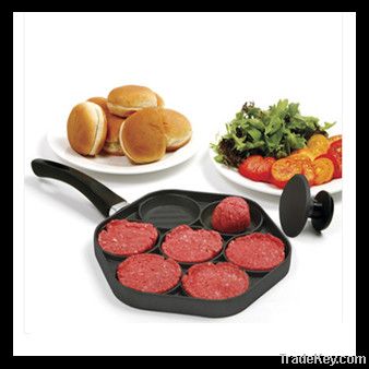 Mini Burger Slider Grill Pan Press for Norpro