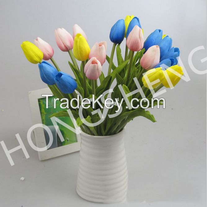 Artificial Flowers Artificial Tulip Hand-Made Crafts Gifts Home Decoration