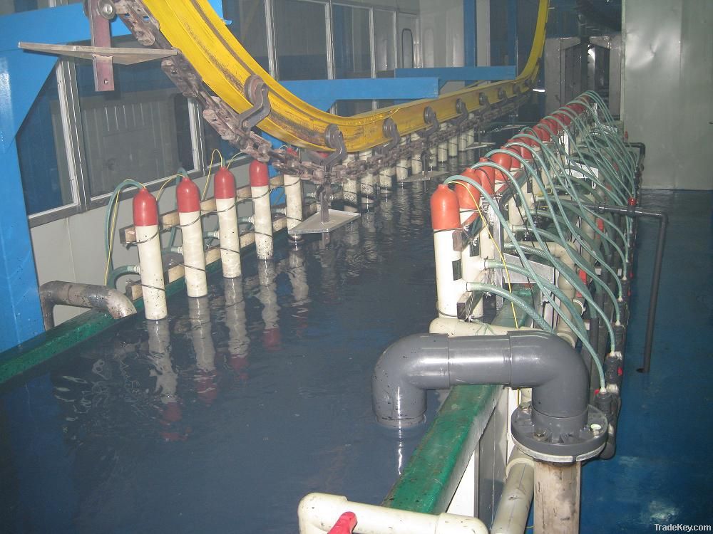 Electrocoating production system