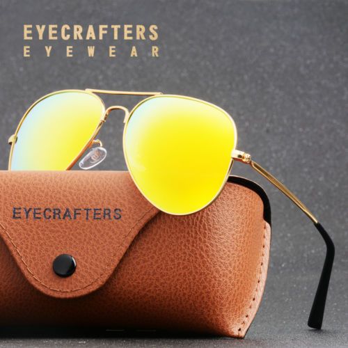 RB3025 112/1Q Gold Frame Polarized Cyclamen Flash 58mm Lens Sunglasses