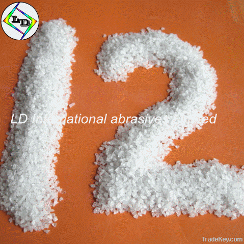 White aluminum oxide