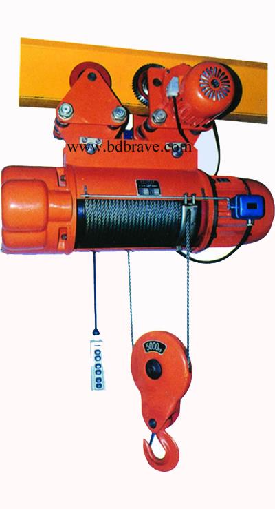 Wire-rope electric hoist