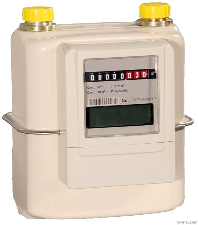 Wireless Prepaid Gas Meter G1.6, G2.5, G4