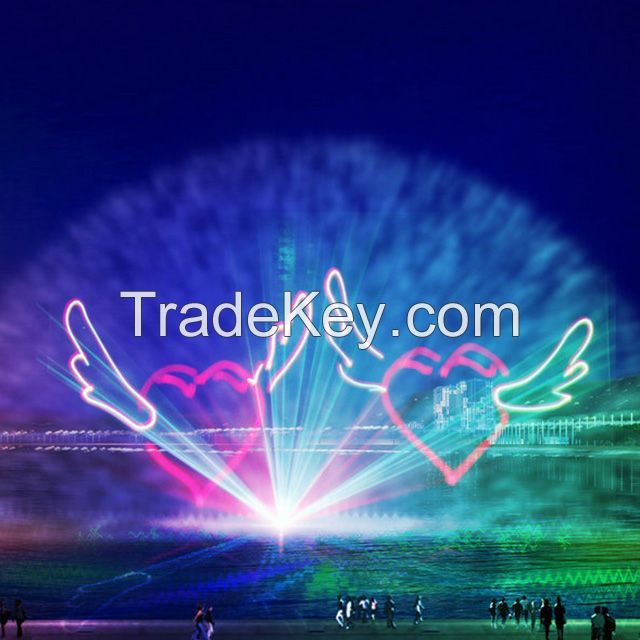 Water Screen Projection Laser Show