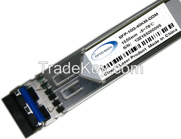 10G Ethernet SFP+ 10KM/20KM/40KM/60KM/80KM LC connector, DDM