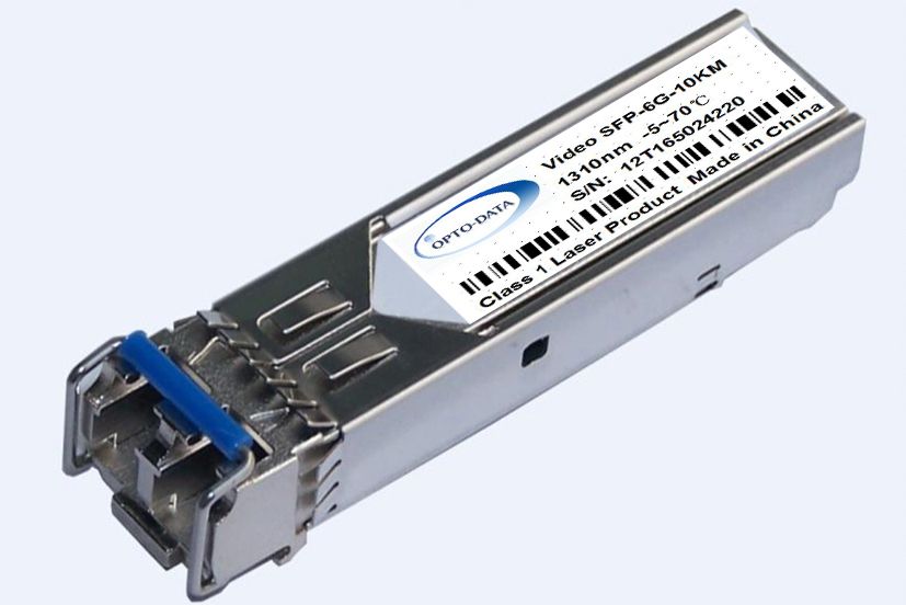 3G/6G/12G VIDEO SFP, duplex LC, 1310nm 10km with SDI