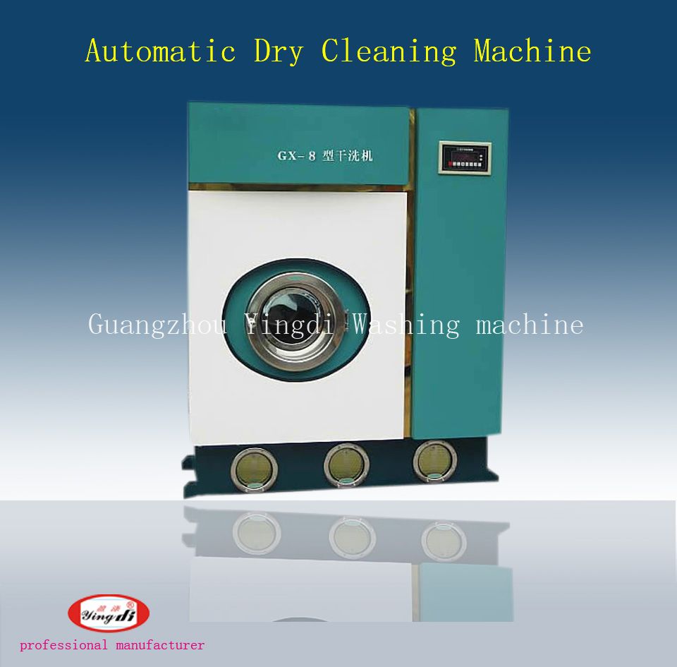 8-15kg clothes automatic dry cleaning machine for laundry shop hotels