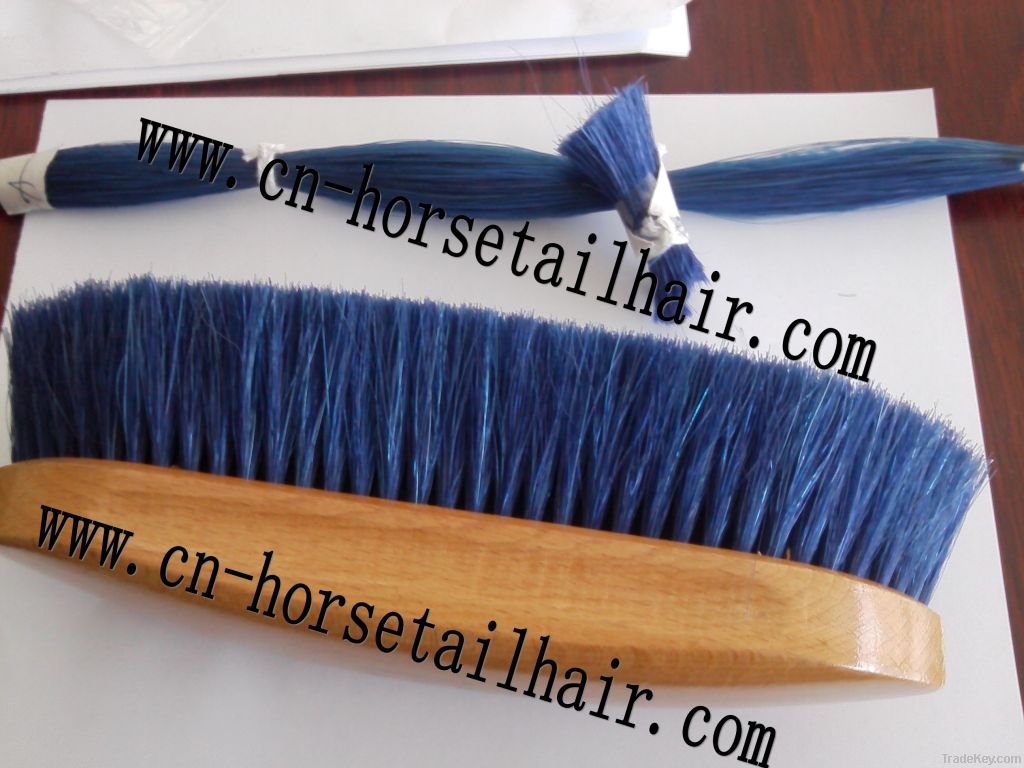 dyed horsetail hair