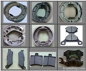 Motorcycle brake shoes