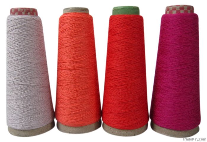 Acrylic blended yarn