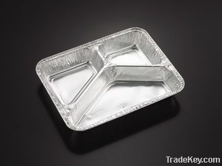 Aluminium foil serving tray