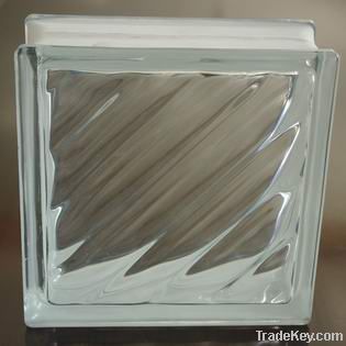 Clear glass block