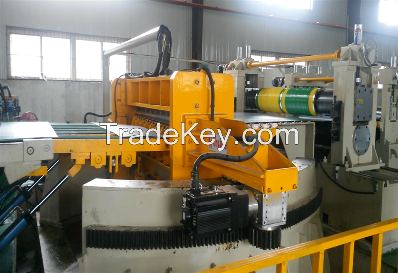 steel coil swinging cut To Length Line