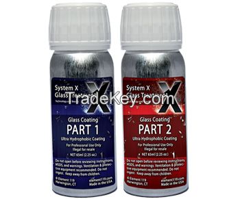 System X GLASS 65ml Glass Coating Ceramic Coating for Aircraft, Jet, Plane 