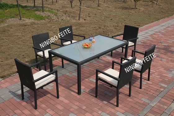 Outdoor Cube Rattan Sofa Set