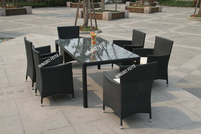 Outdoor Cube Rattan Sofa Set