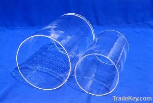 Transparent Quartz glass Tube