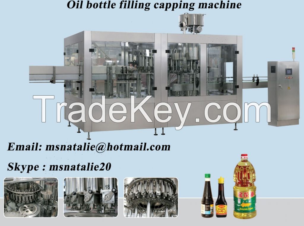 Automatic edible oil/cooking oil bottling machine