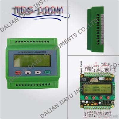 Non-invasive ultrasonic flowmeter for liquid measurement