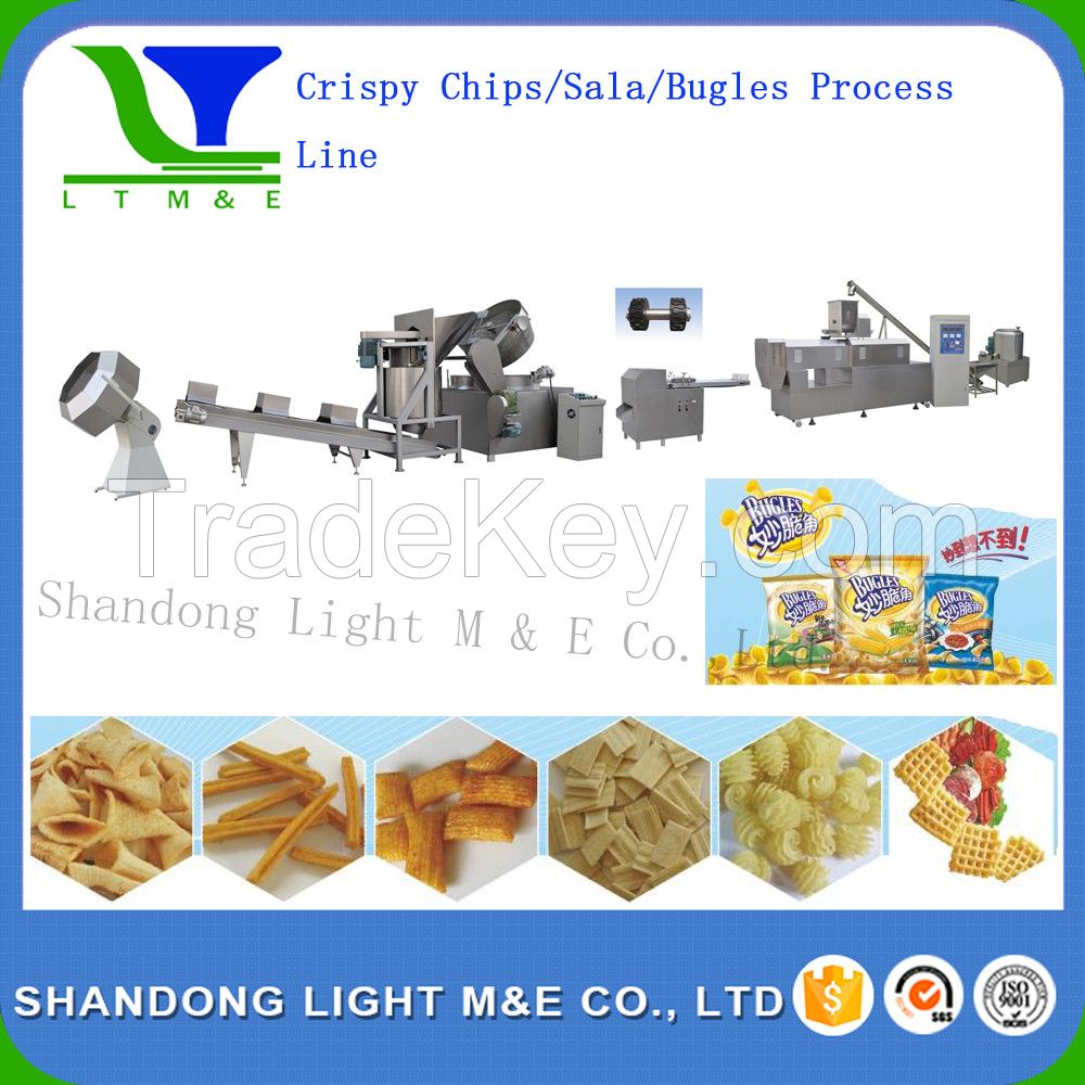 Crispy Chips/Bugles Snacks processing Machinery