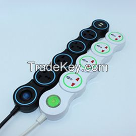 Pivot power quirky usb power strip