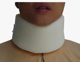 Foam cervical collar