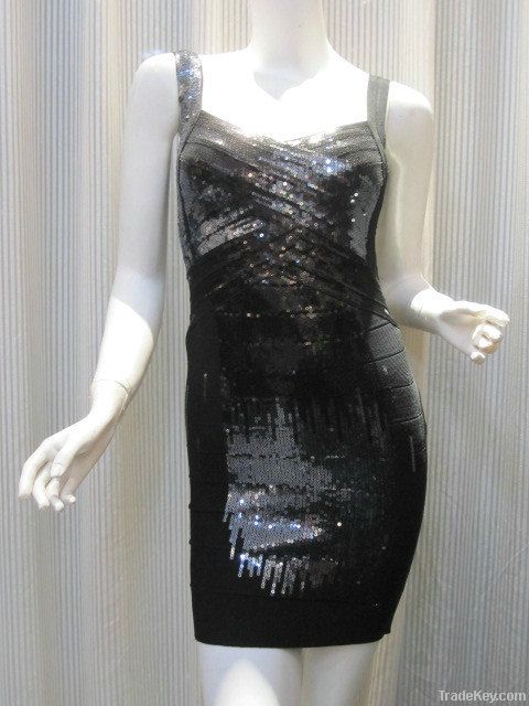 [HL956] Bandage Dress/Fashion Dress/Party Dress/Evening Dress/Factory