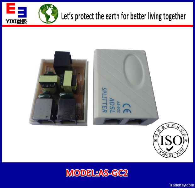 The CPE three RJ11 ADSL Splitter