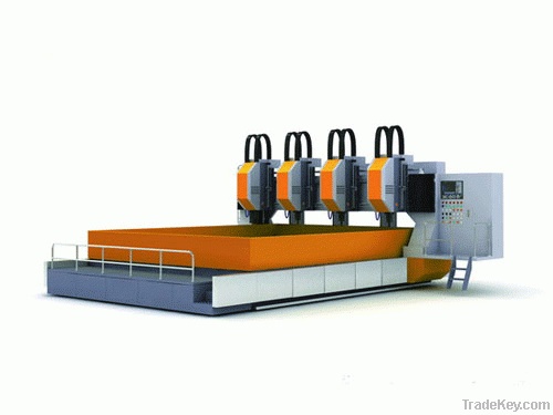 CNC Drilling &amp;  Milling and Tapping Machine