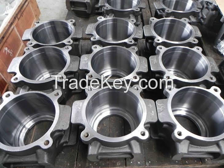 railway sand casting axle bearing housing body or box body manufacture China