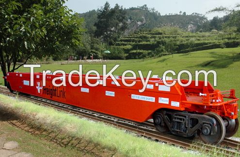 railway  container flat wagon manufacture China