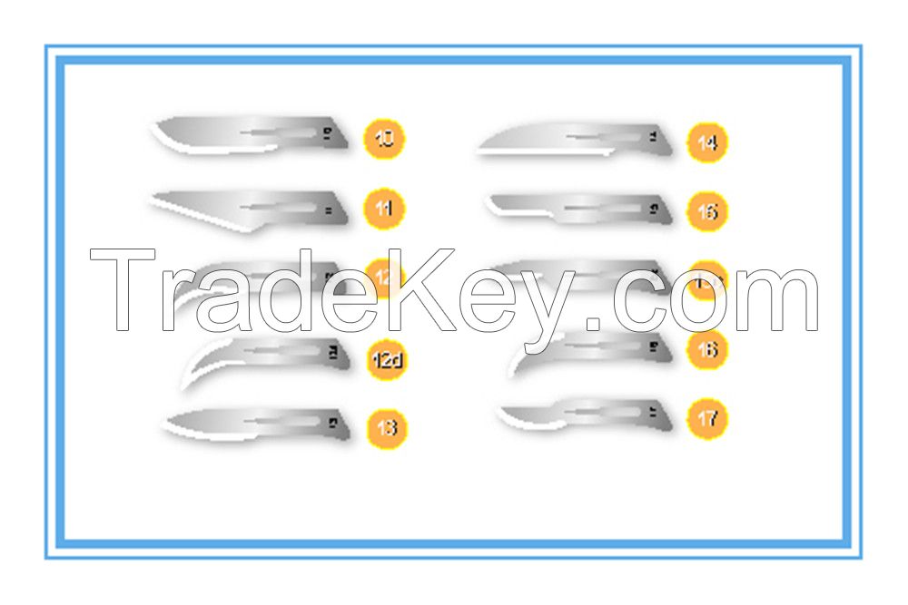 Surgical Blade Carbon Types 