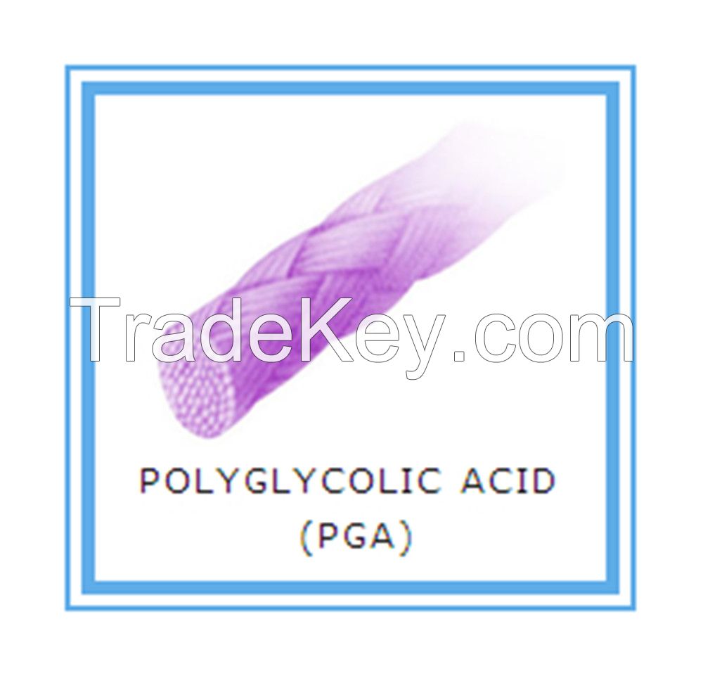 Surgical PGA Suture Absorbable 2#-6/0