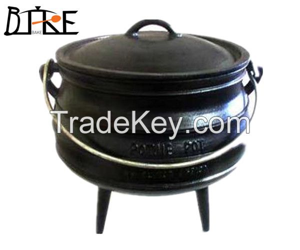 cast iron potjie pot