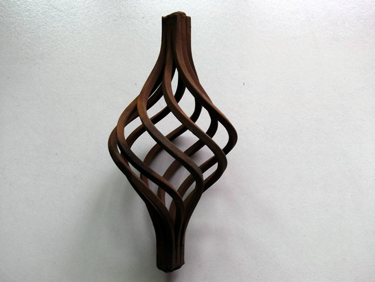 wrought iron basket