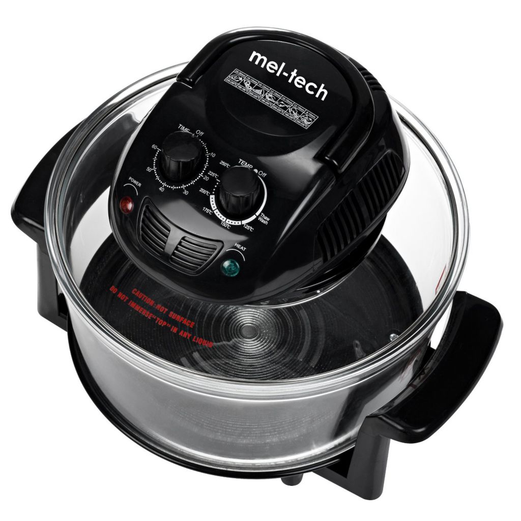 12 liter Halogen Convection Oven (MT-A18) Black