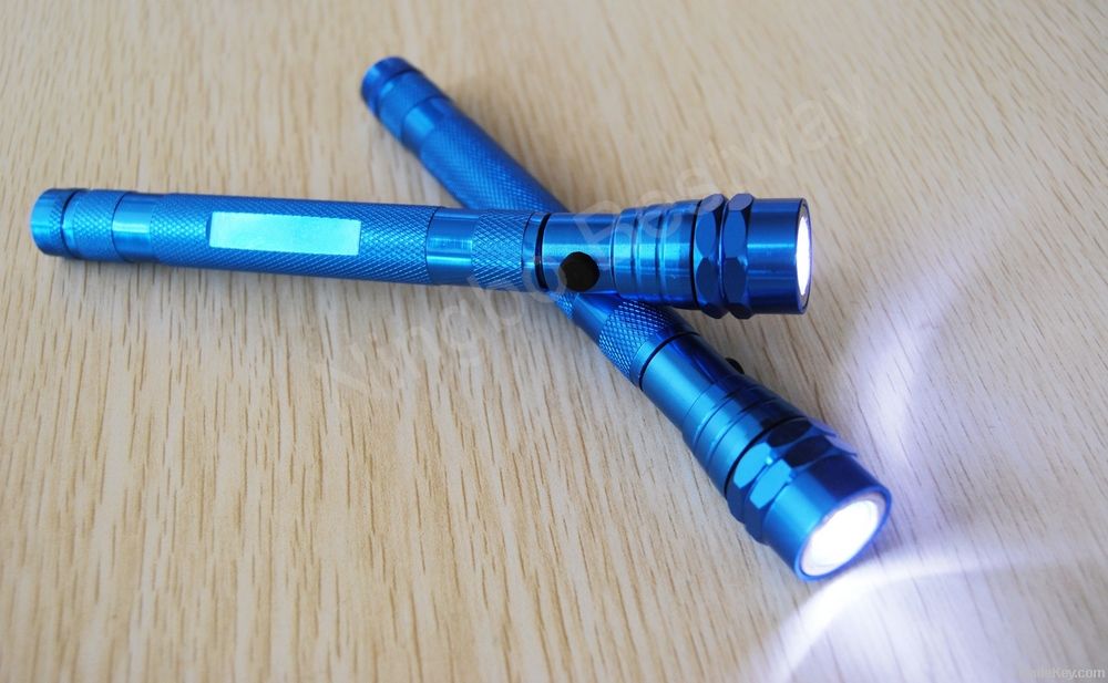 Extendable Magnetic Flashlight