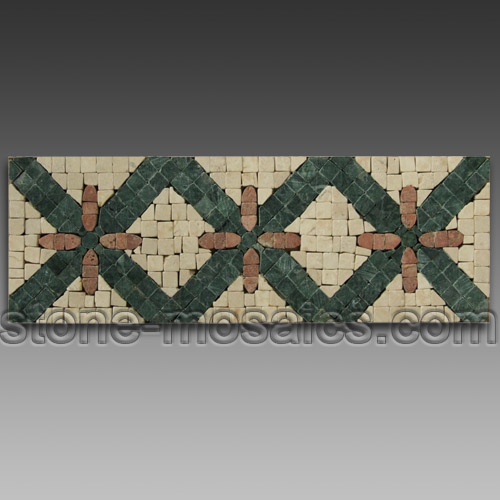 stone mosaic border 55